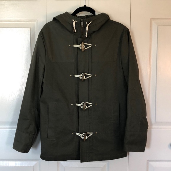 H&M Other - Olive Green Toggle Duffle Coat